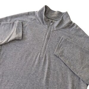Bonobos Golf XL Blue Heather 1/4 Zip Pullover Stretch Performance Mens